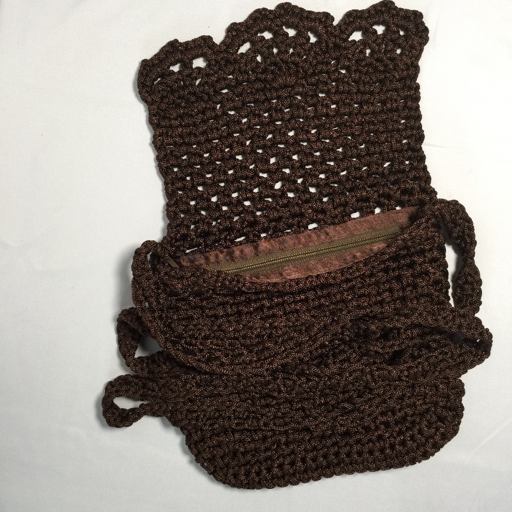 Walborg Woven Zippered Shoulder Bag - Small